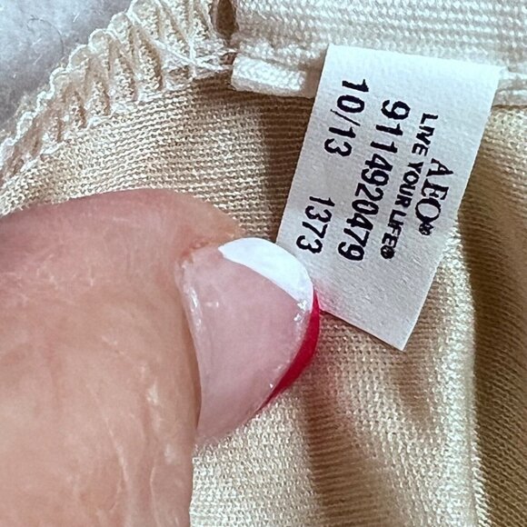 American Eagle Outfitters Chiffon Skirt M Lined Black White Flowy Whimsical - Picture 8 of 10